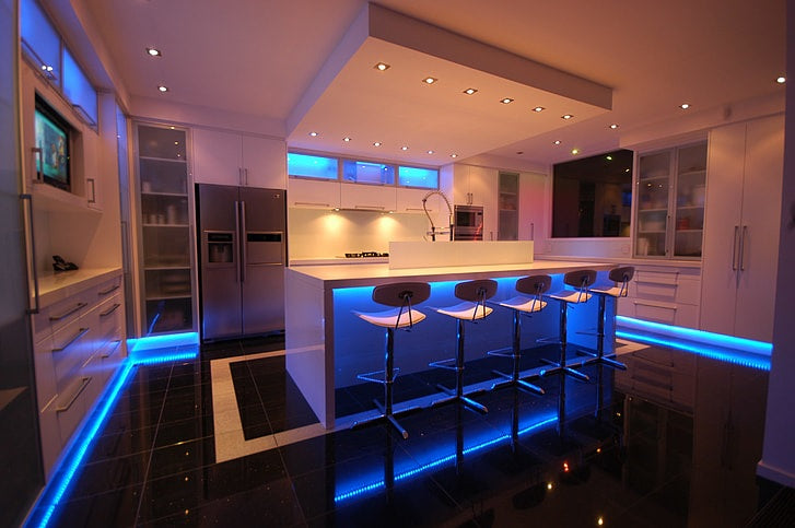 lighting in kitchen