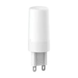 Domus G9 4W dimmable LED frosted lamp 240V energy-efficient bulb  on a white background