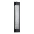 Black Eglo VILLAGRAZIA 2 600mm exterior LED wall light on modern facade