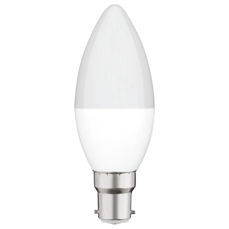 Mercator Candle 3000K B15 LED Globe with Warm White Light on a white background