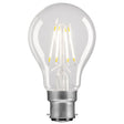 Mercator Classic B22 LED Globe Light Bulb on a white background