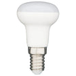 White Mercator R39 warm white E14 LED globe bulb in white background