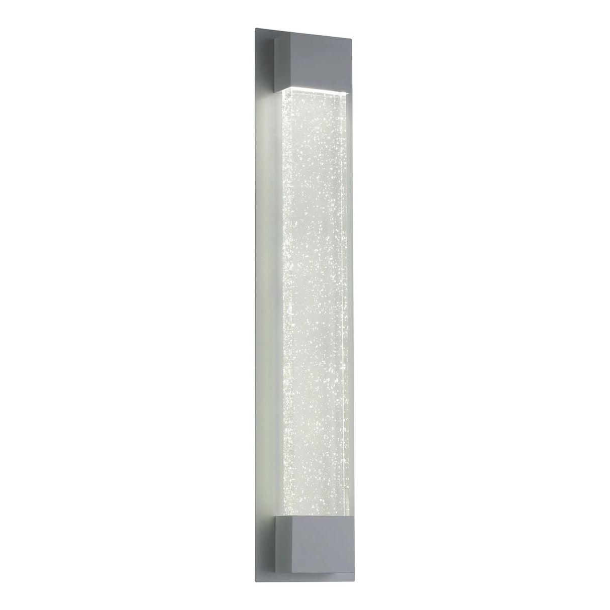 White Wall-mounted 600mm LED light fixture for outdoor areas