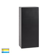 Contemporary LED wall light in white with adjustable colour temperature options.