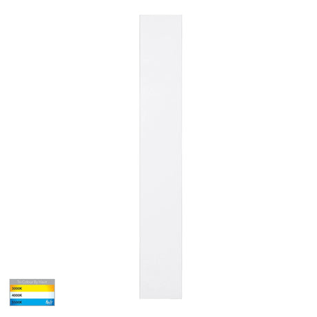 Havit Barline Shadow 600mm Wall Light In White Finish