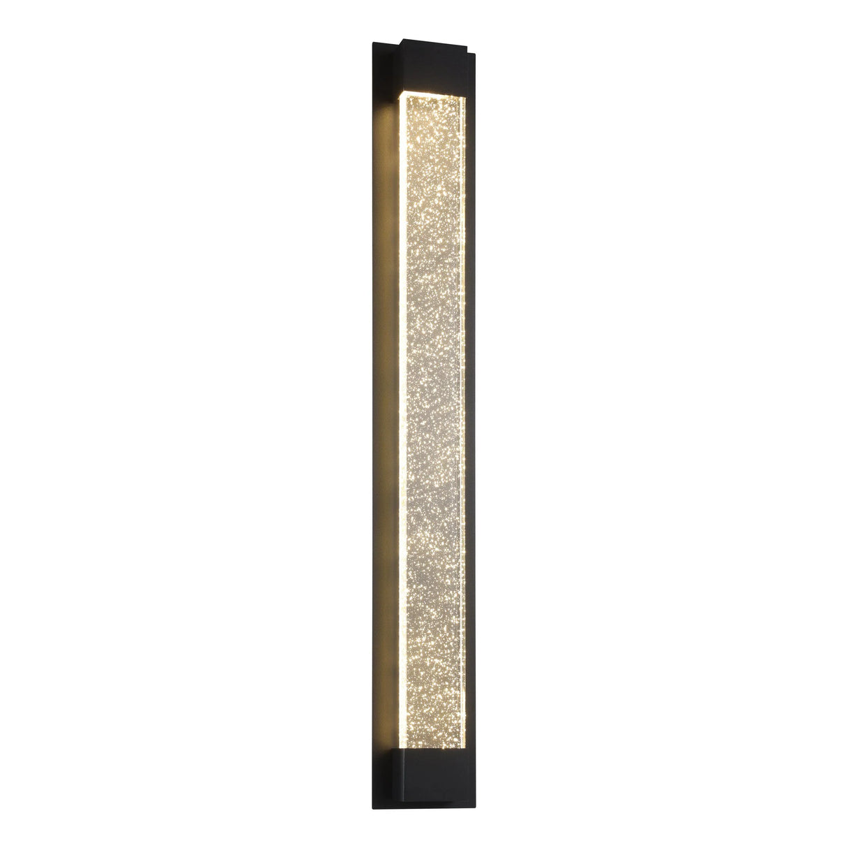Black color Energy-efficient Eglo VILLAGRAZIA 2 exterior light at night