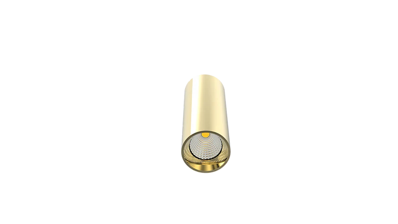 3A 15W Led Surface Mounted Light Gold DL1562