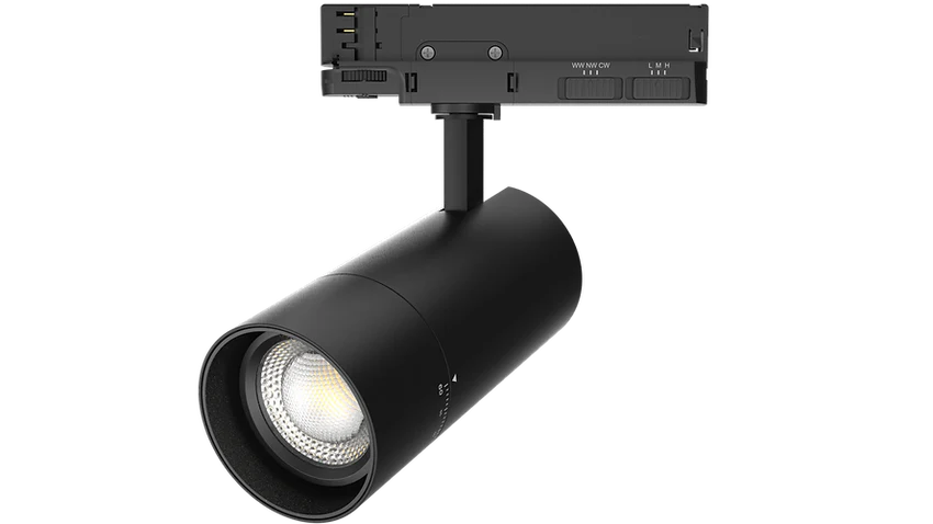 3A Dual Wattage 25/30/35W Led Zoom Track light Three Circuit BJ31