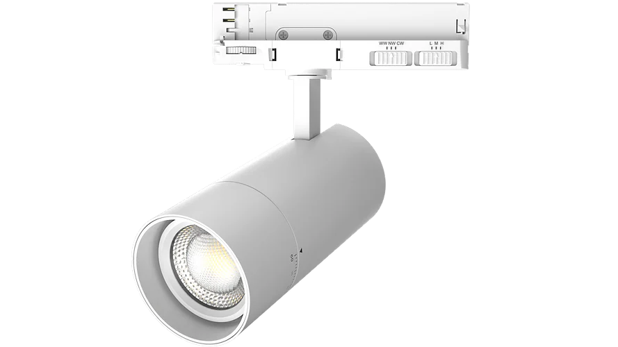 3A Dual Wattage 25/30/35W Led Zoom Track light Three Circuit BJ31