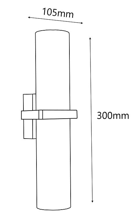 3A Up Down Led Wall Light 21191