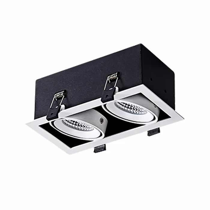 3A Lighting 2X10W SQ Adjustable Downlight