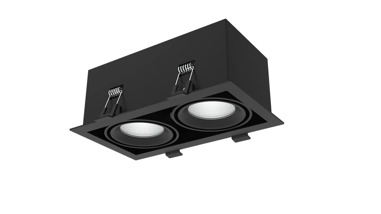 3A Lighting 2X10W SQ Adjustable Downlight