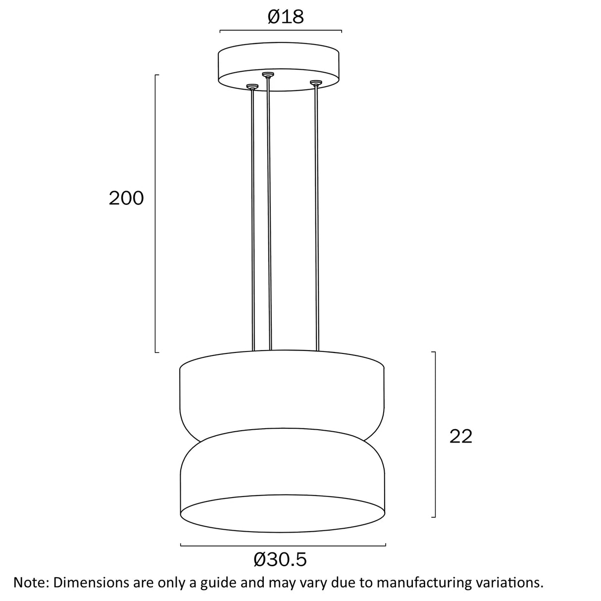 Telbix Skapa Pendant AA