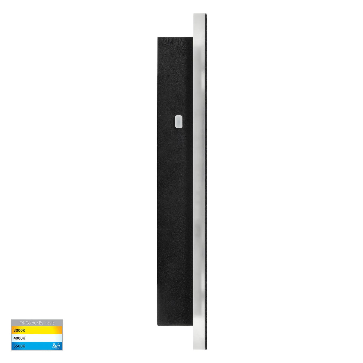 Modern IP65 Outdoor Wall Light Black Or White Barline Shadow