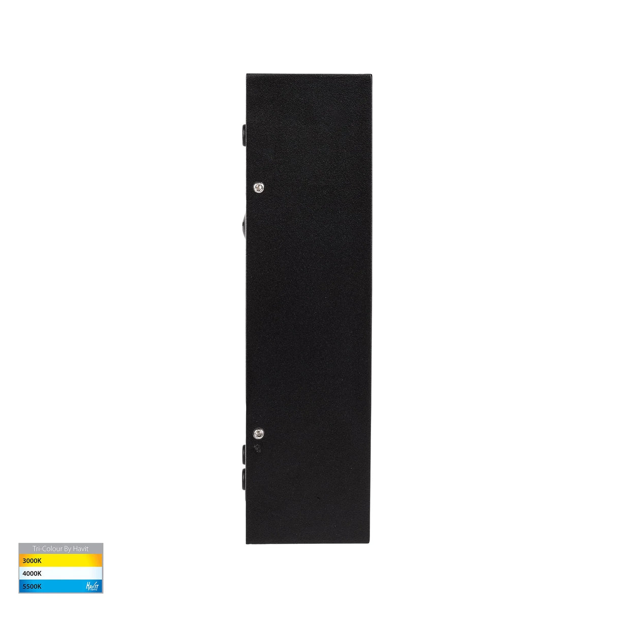 Minimalist black LED wall light from Havit, model HV3650T Essil