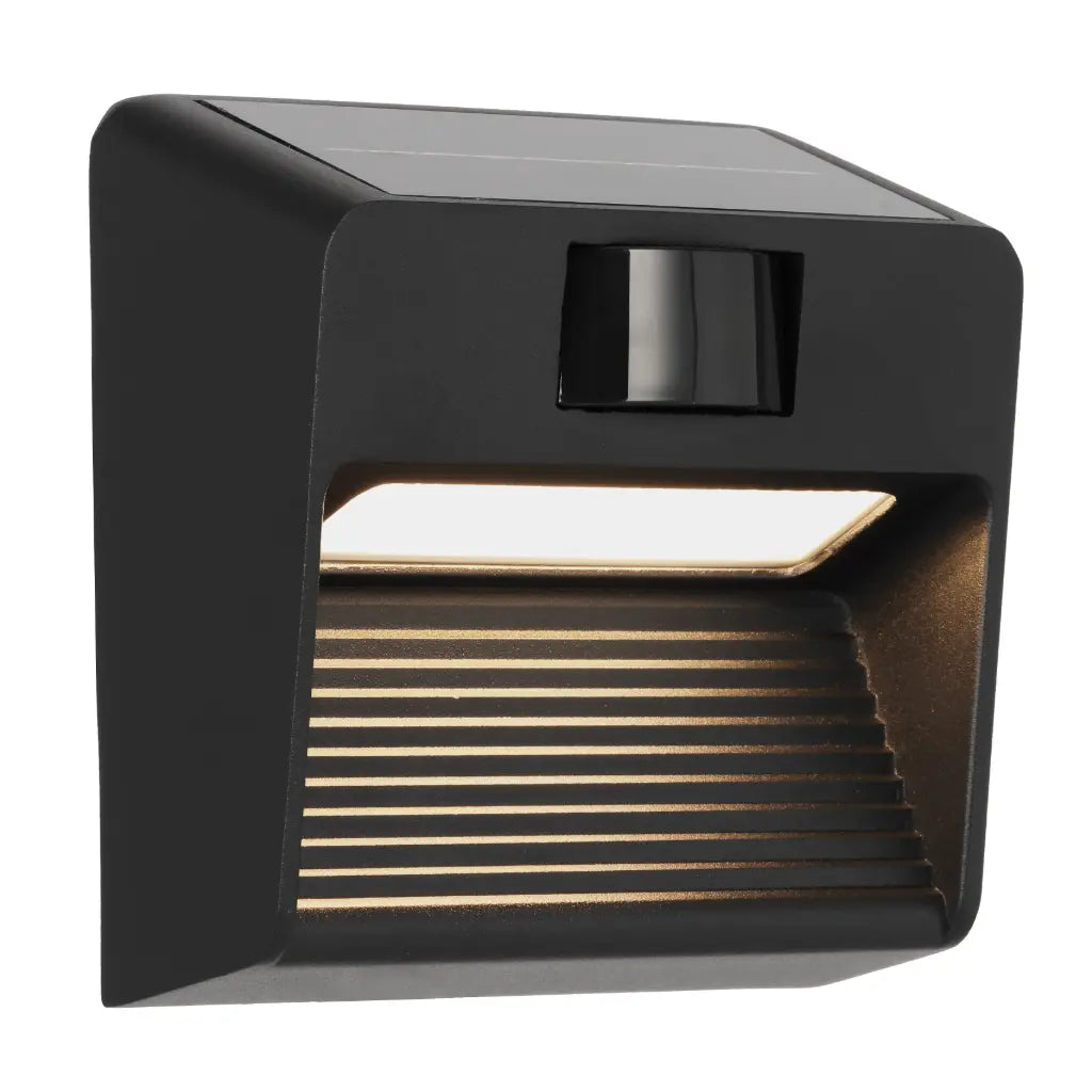 Telbix Roth Exterior Solar Wall Light Small