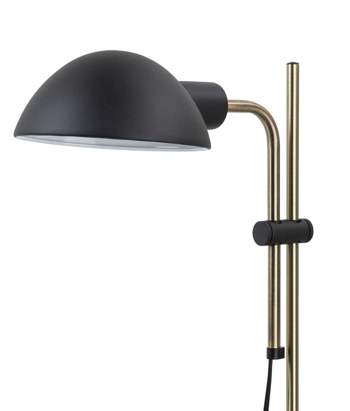CLA Tettu Adjustable Height Swivel Head Sand Black Table Lamp