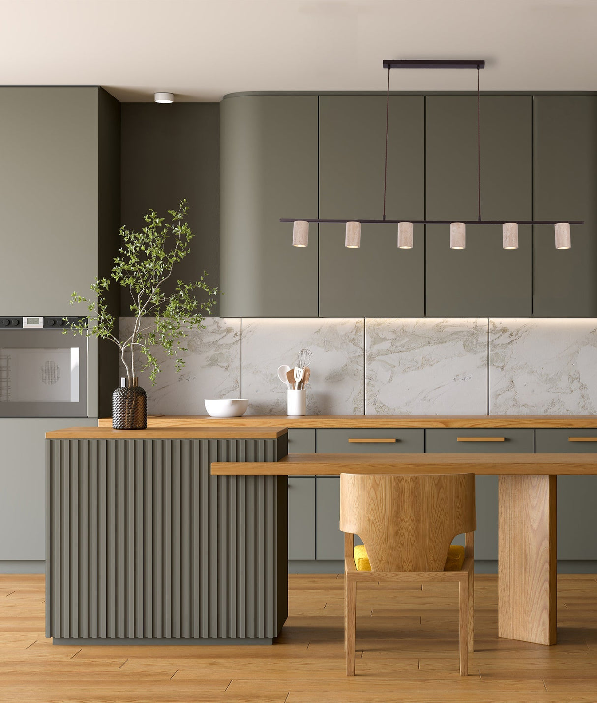 CLA Tuberia pendant light