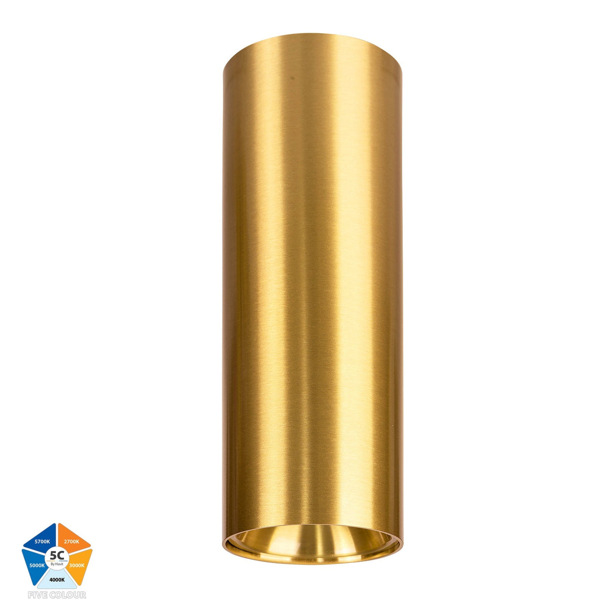 Havit HV5842S-BR-EXT | HV5842S-BR-EXT-12V Nella Brass 12w Surface Mounted LED Downlight