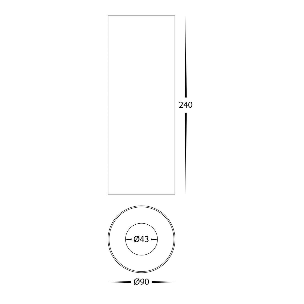 Havit HV5842S-BR-EXT | HV5842S-BR-EXT-12V Nella Brass 12w Surface Mounted LED Downlight