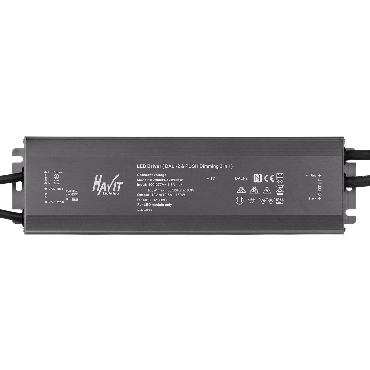 Havit 150W Dali 2 + Push Dim Dimmable LED Driver HV96631