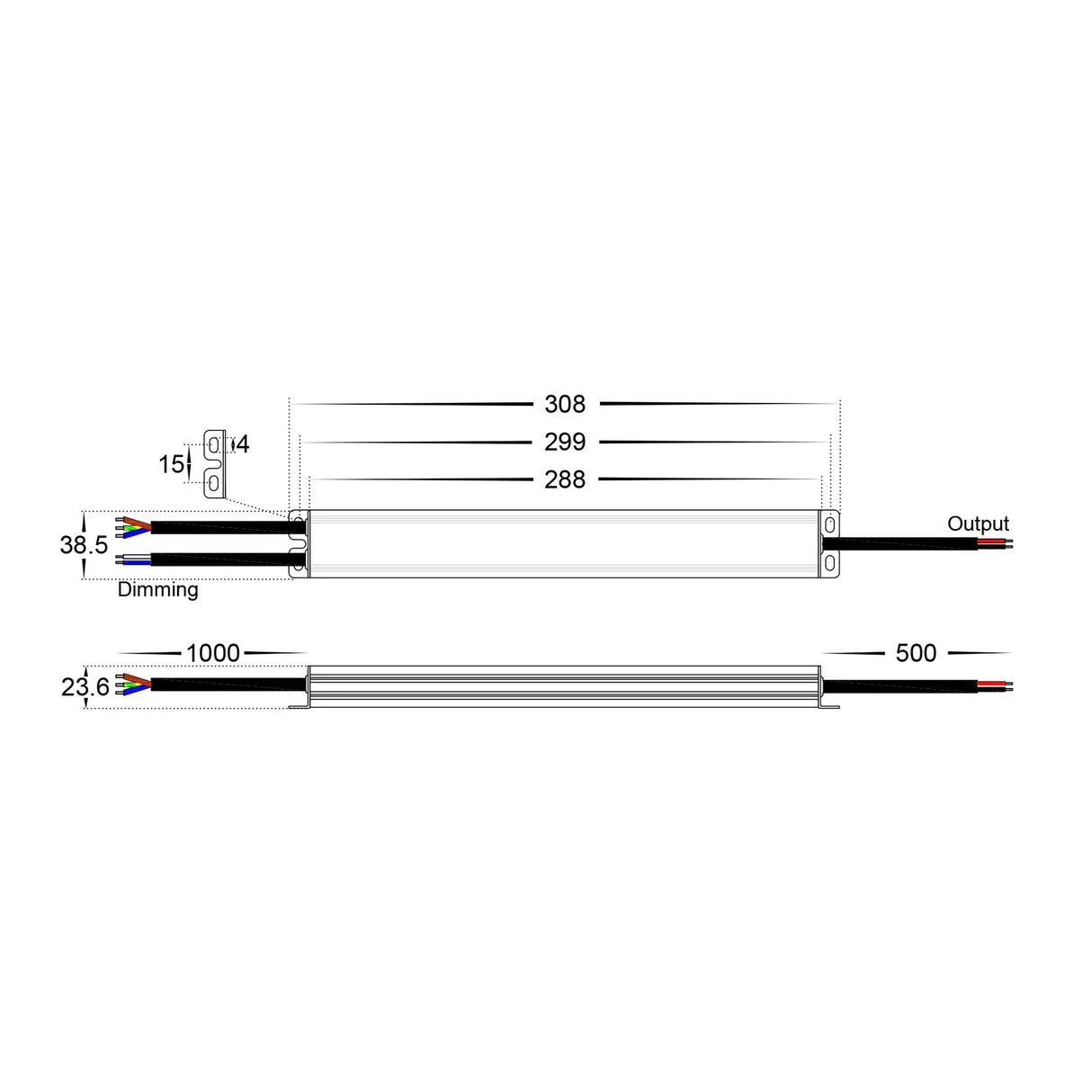 Havit 60W Dali 2 + Push Dim Dimmable LED Driver HV96632