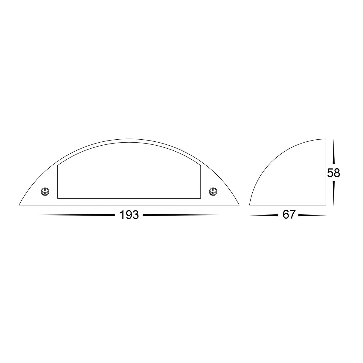 Havit Curva Antique Brass LED Step Light HV3253T-AB-12V