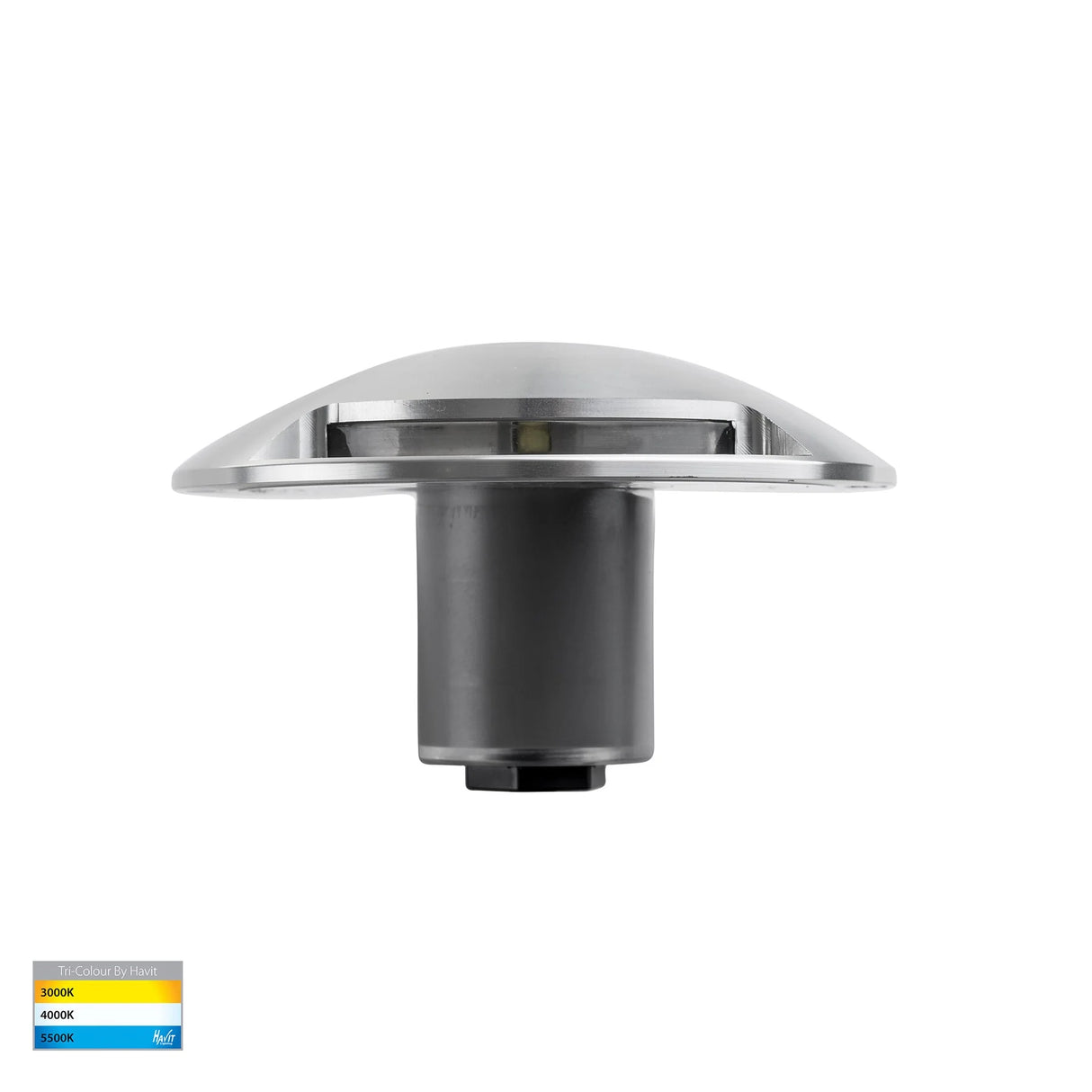 Havit HV2871T-SLV-12V Dome Silver Aluminium LED One Way Deck Lights