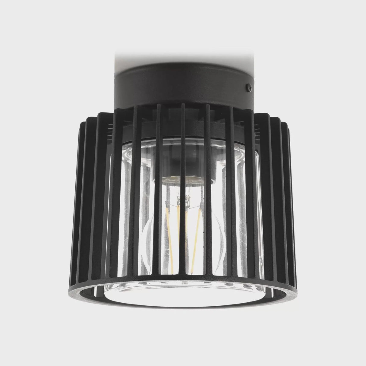 Havit HV5894W-BLK Lumo Aluminium Black Surface Mounted Ceiling Light