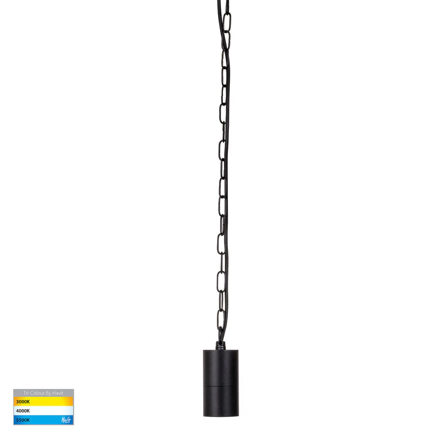 Havit HV5902T-BR-240V HV5902T-BR-12V - Tivah Solid Brass LED Pendant Havit HV5902T-BLK-240V | HV5902T-BLK-12V - Tivah Solid Brass Black LED Pendant