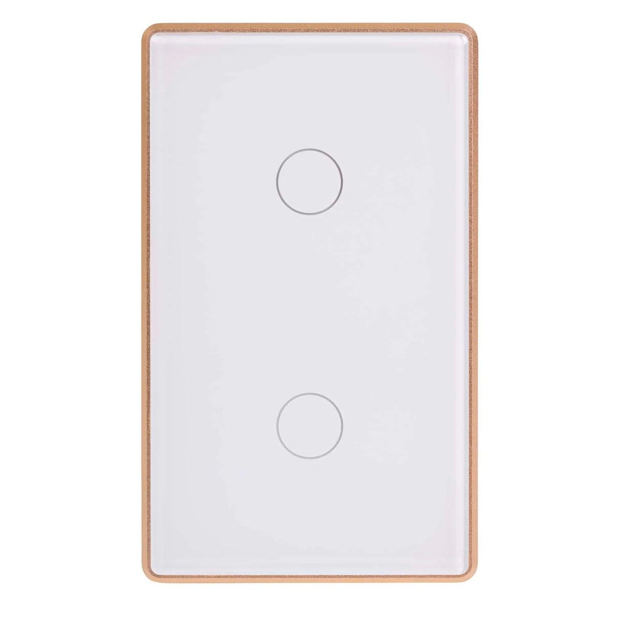 Havit HV9120-2 Wifi 2 Gang White with Gold Trim Wall Switch