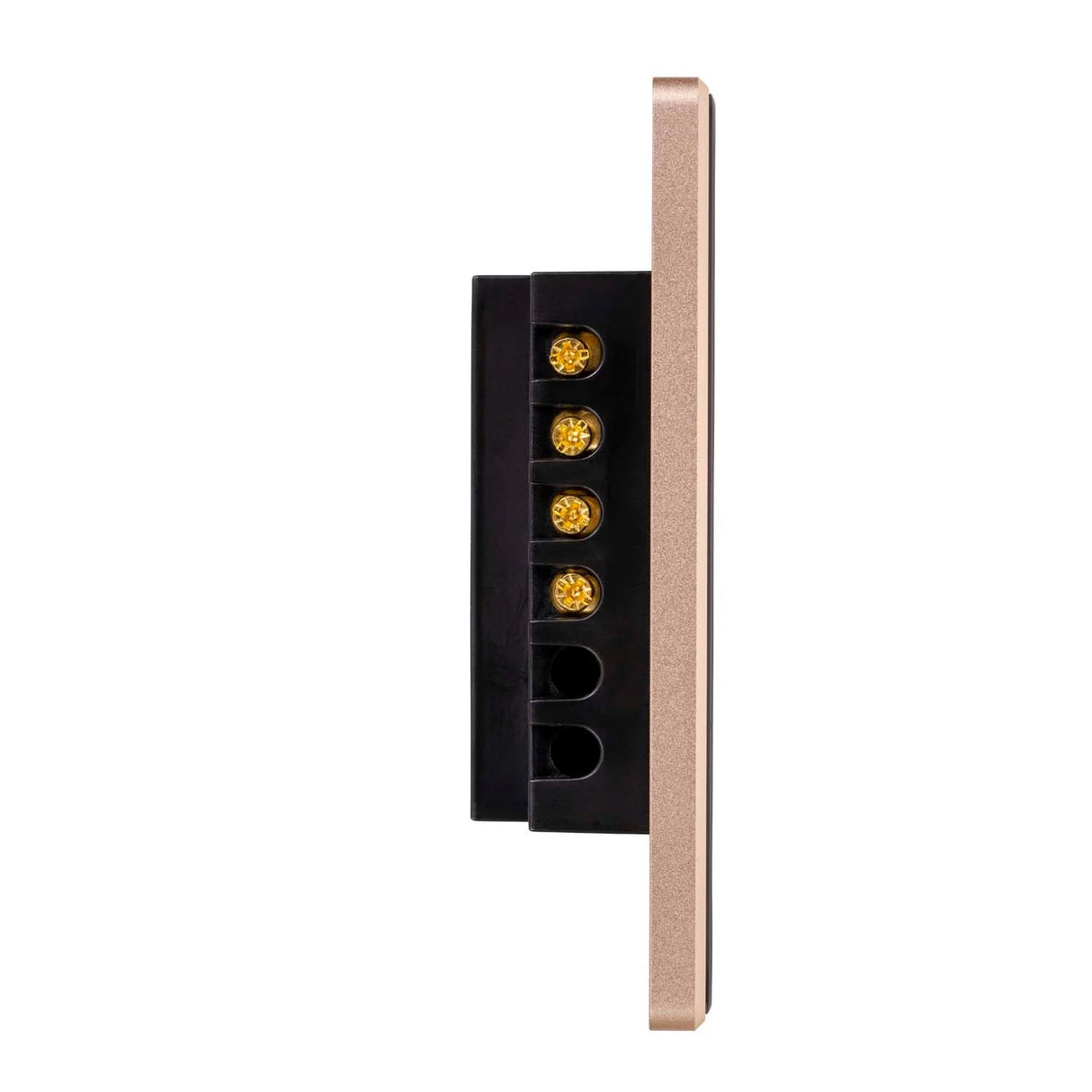 Havit HV9220-2 Wifi 2 Gang Black with Gold Trim Wall Switch