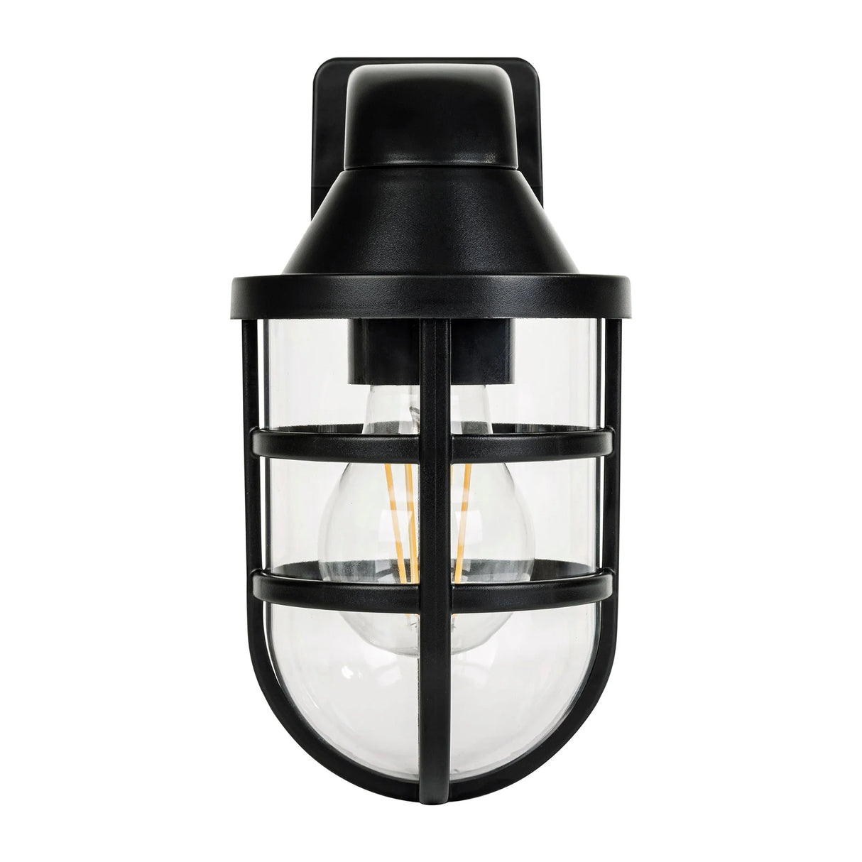 Havit Marina Polycarbonate Black Wall Light HV3511W-BLK