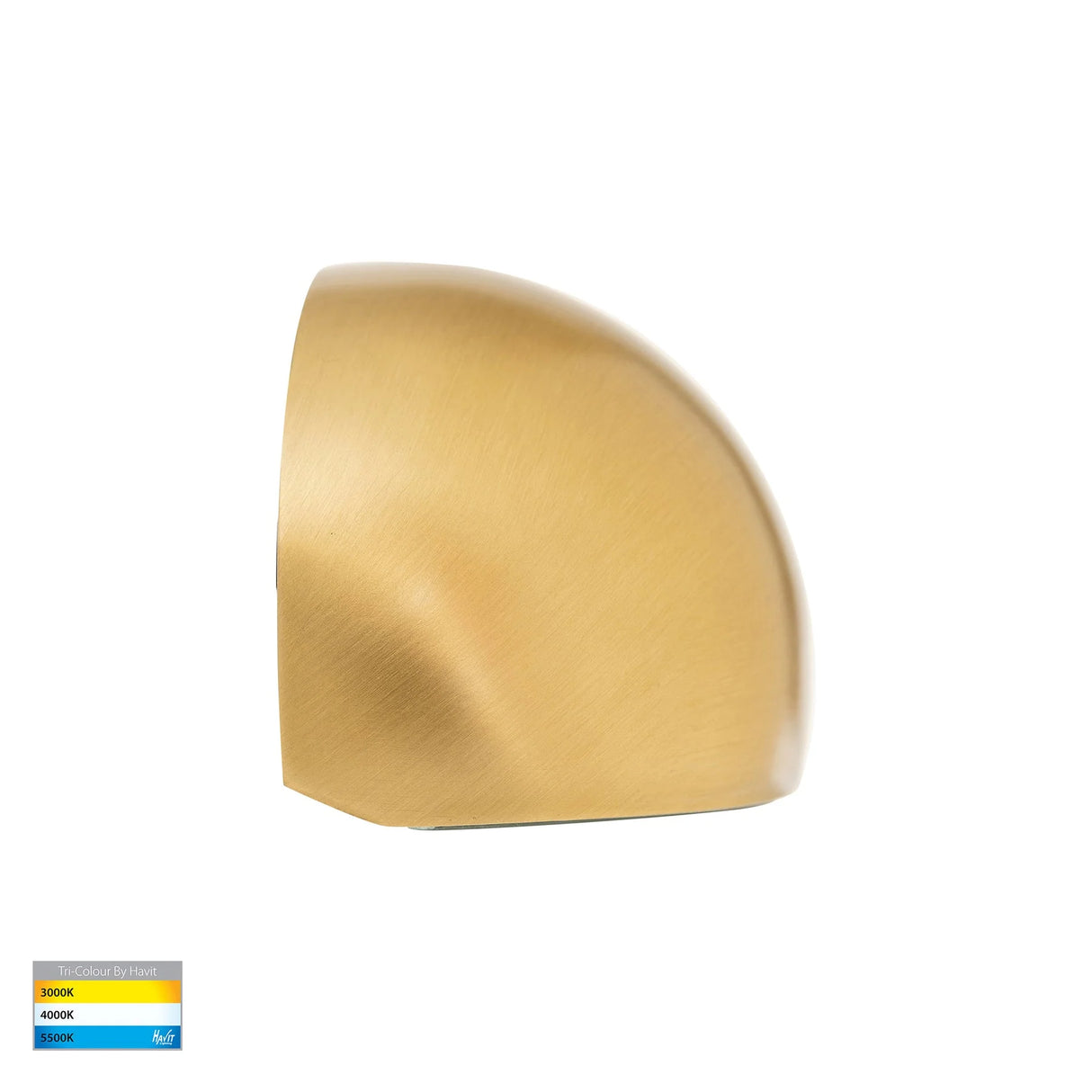 Havit Serres Solid Brass Surface Mounted LED Wall Light HV3286T-BR-12V