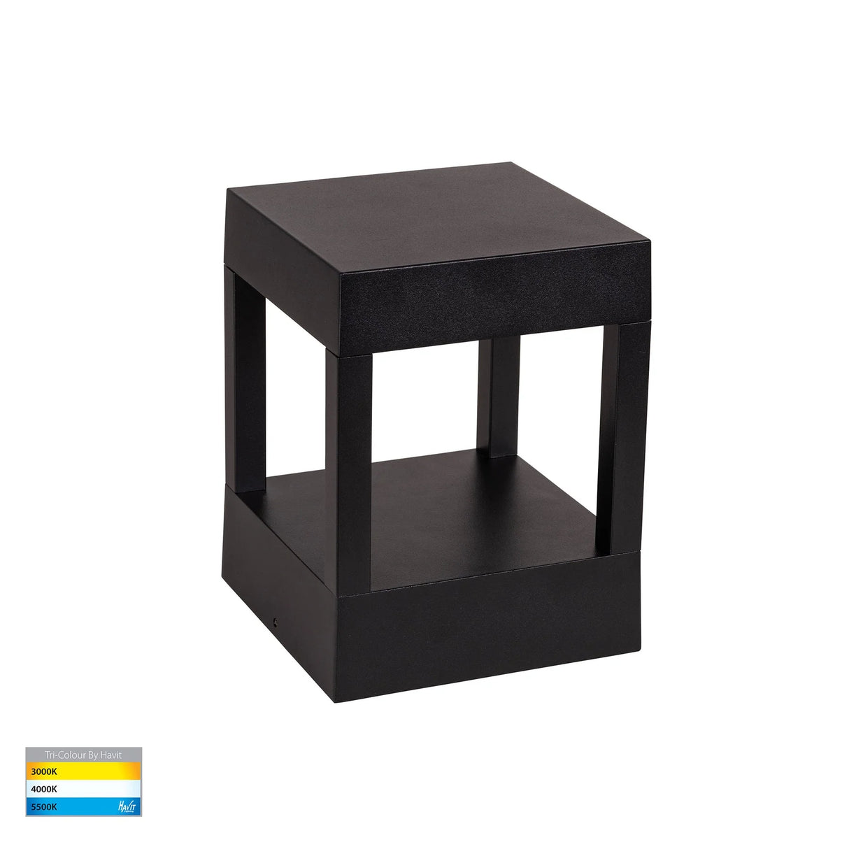 Havit HV1699T-BLK-240V-SQ | HV1699T-BLK-24V-SQ Pelare Black LED Pillar Light