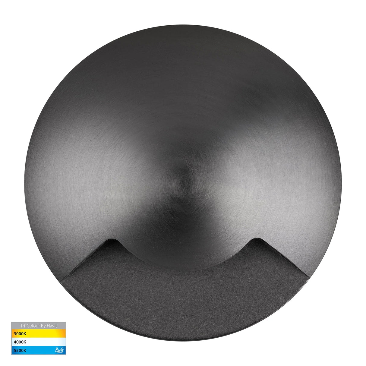 Havit HV19062T-GPH Viale Graphite Coloured Brass TRI Colour LED Single Driveway Light