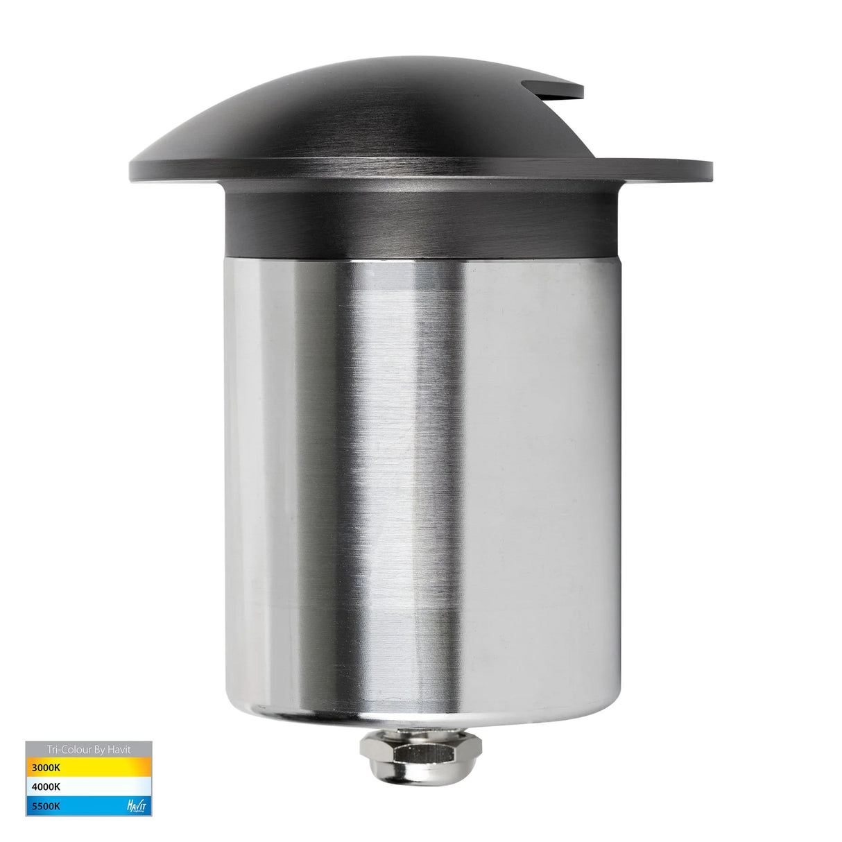 Havit HV19062T-GPH Viale Graphite Coloured Brass TRI Colour LED Single Driveway Light