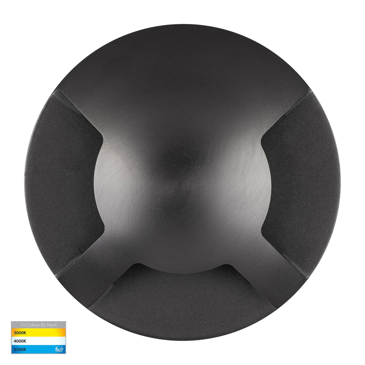 Havit HV19082T-GPH Viale Graphite Colourded Brass TRI Colour LED Triple Driveway Light