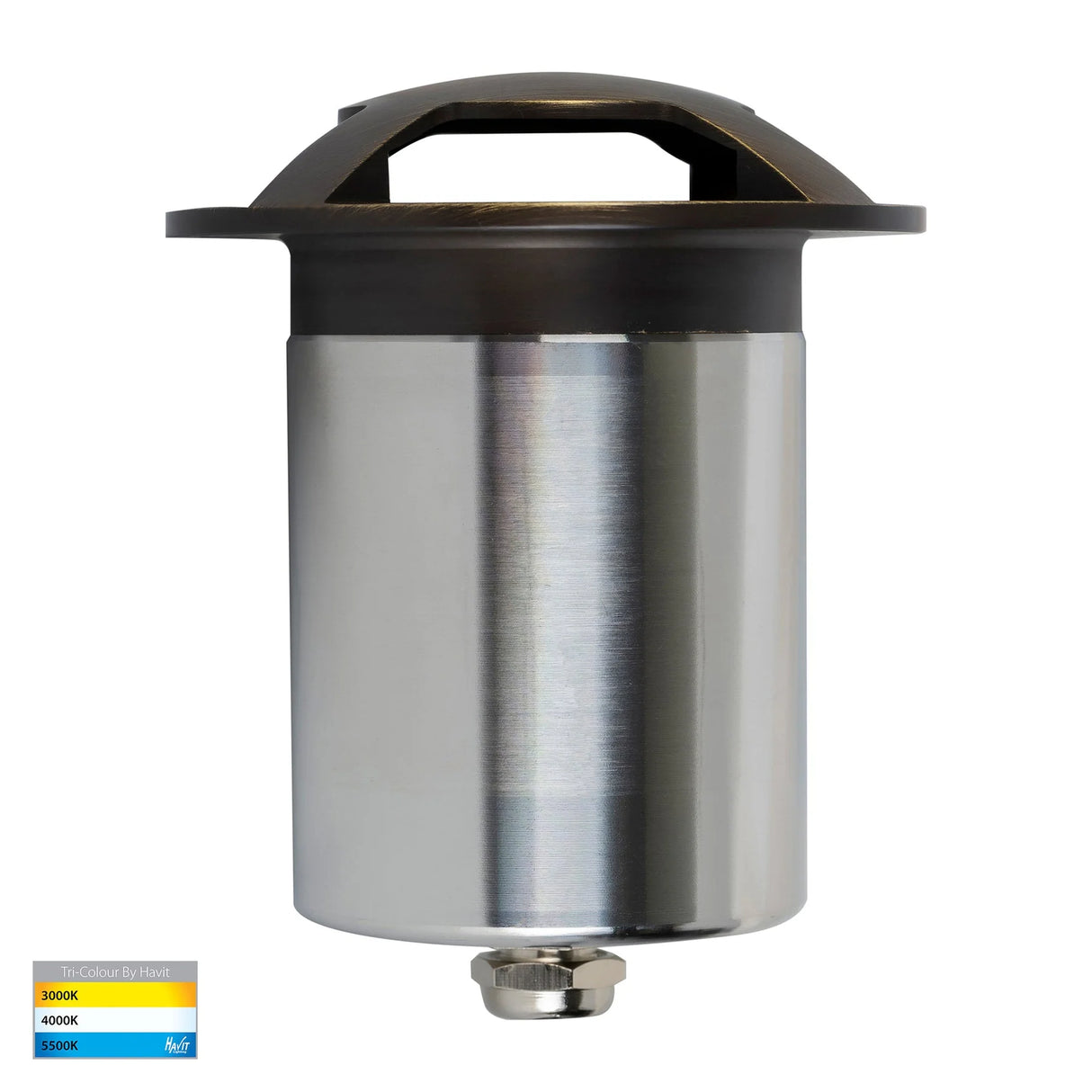 Havit HV19092T-AB Viale Antique Brass TRI Colour LED Four Way Driveway Light