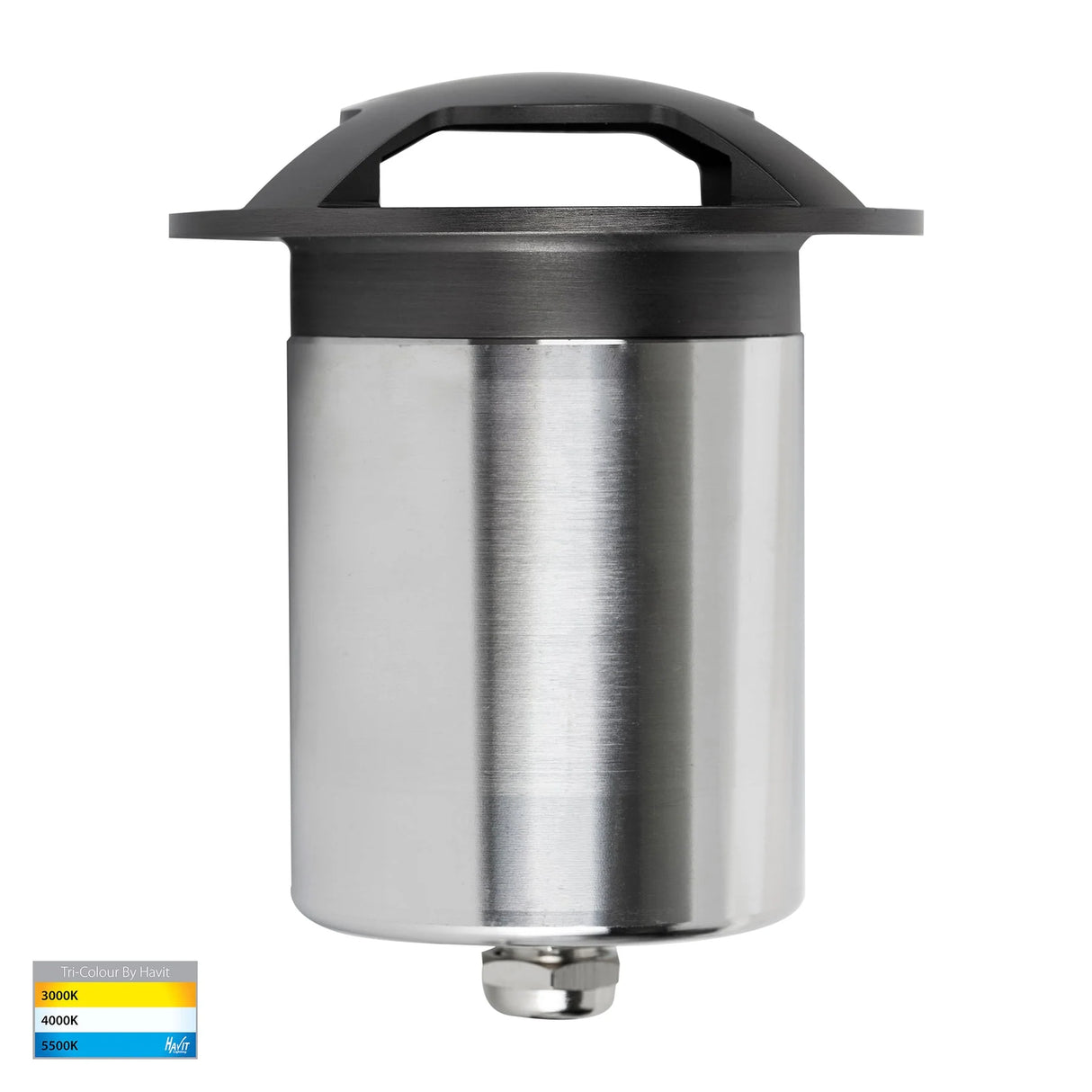 Havit HV19092T-GPH Viale Graphite Coloured Brass TRI Colour LED Four Way Driveway Light