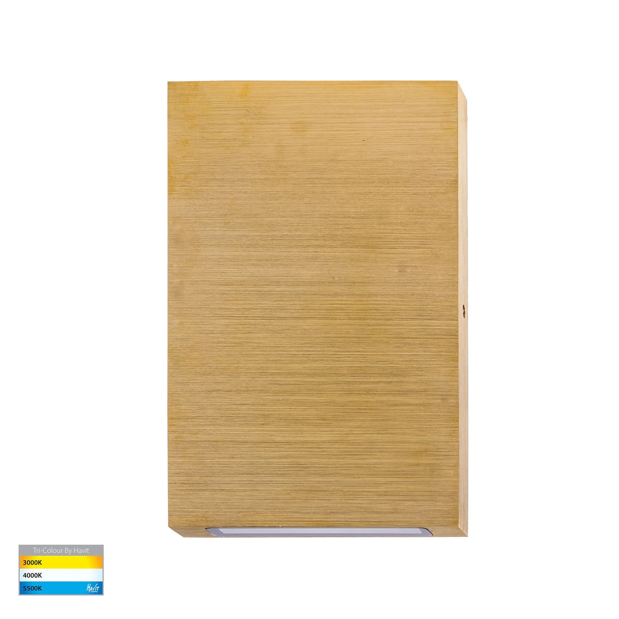 Havit HV3289T-BR-12V Stylez Solid Brass Up & Down LED Wall Light