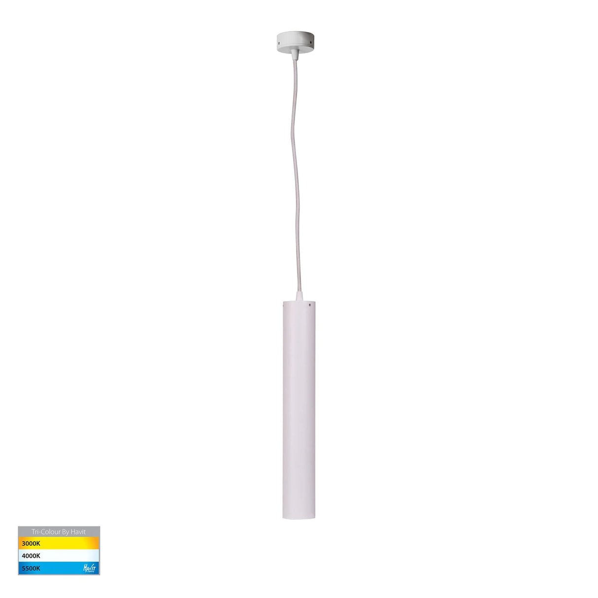 Havit HV5899T-WHT Henger White 9w Cylinder LED Pendant