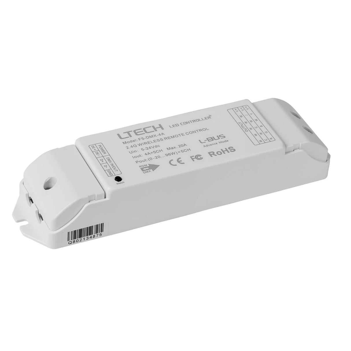 Havit HV9103-F5-DMX-4A 5 Channel LED Strip Receiver