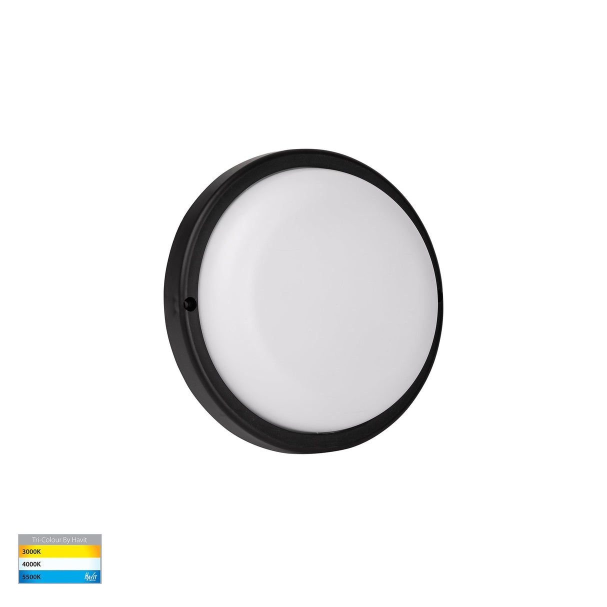 Havit HV3523T-BLK Muovi Polycarbonate Black Wall or Ceiling Light