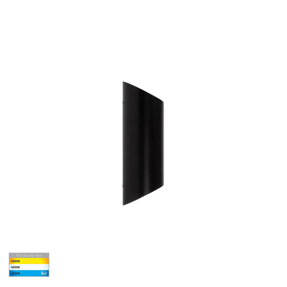 Havit HV3662T-BLK-240V Contec Aluminium Black Up & Down Wall Light