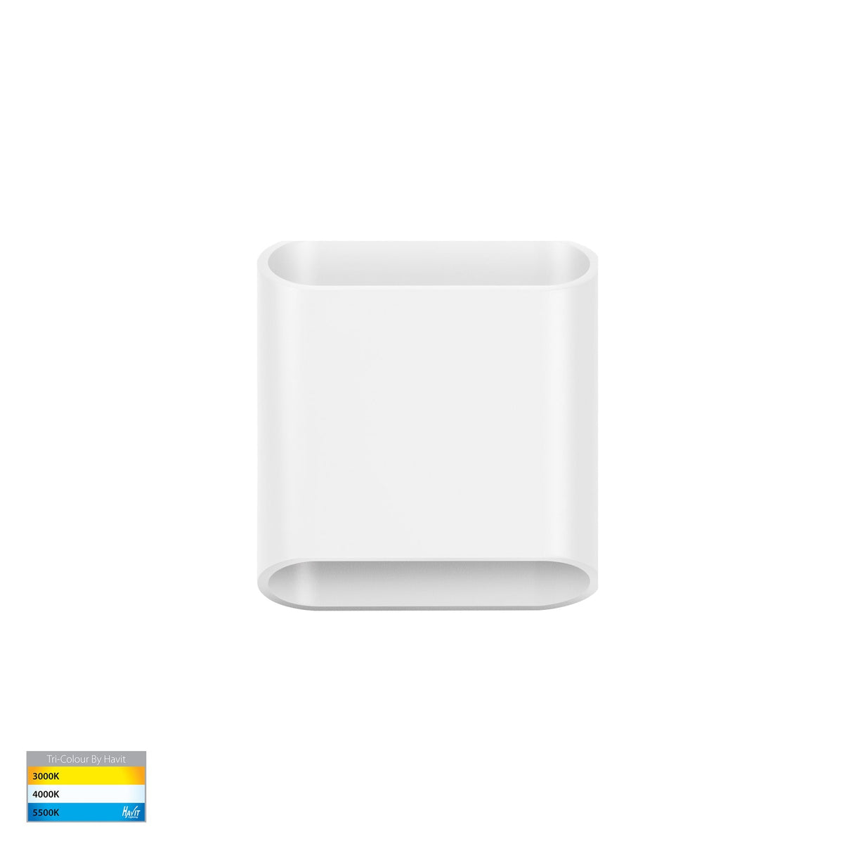Havit HV3662T-WHT-240V Contec Aluminium White Up & Down Wall Light