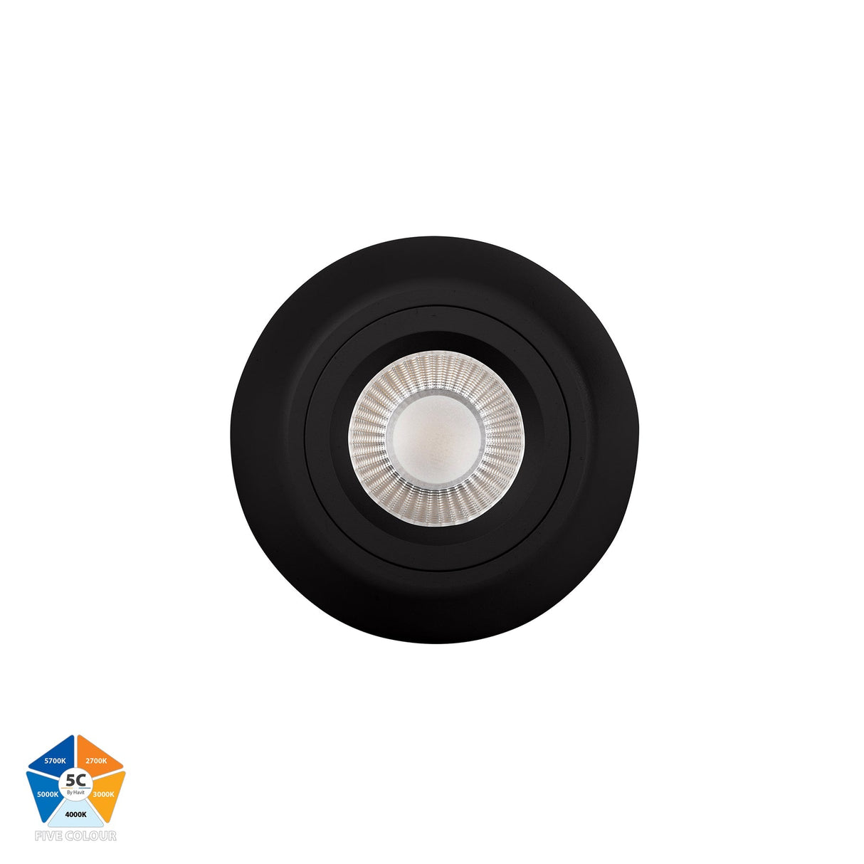 Havit HV5848S-BLK Nella Black 7w Surface Mounted LED Downlight