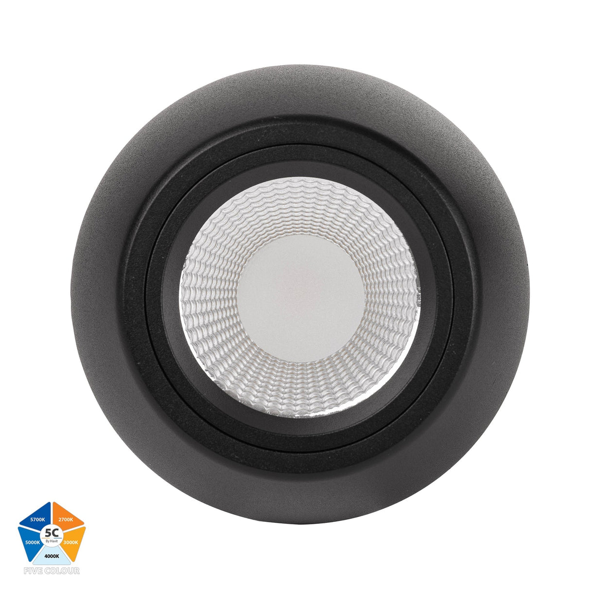 Havit HV5849S-BLK Nella Black 12w Surface Mounted LED Downlight