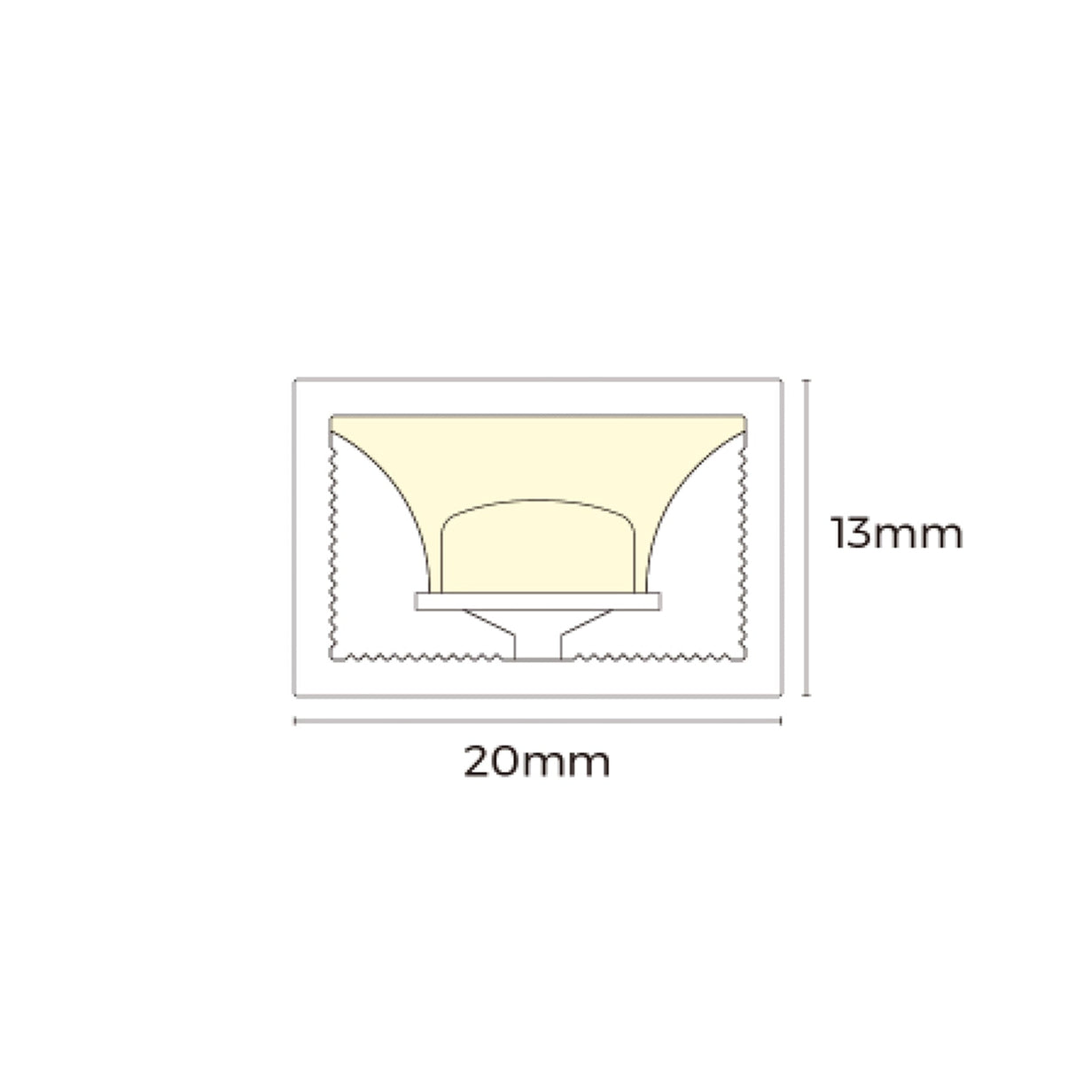Havit HV9798-IP68-2013-RGBN 5W IP68 RGB + 4000K 24v DC Top Bend Haviflex LED Strip