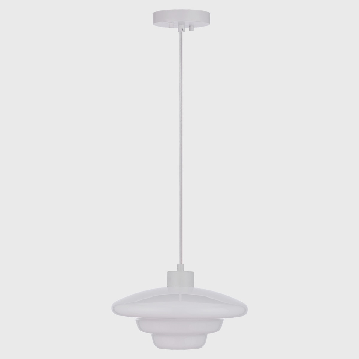 Lighting Insprirations Haywood Pendant 32cm White